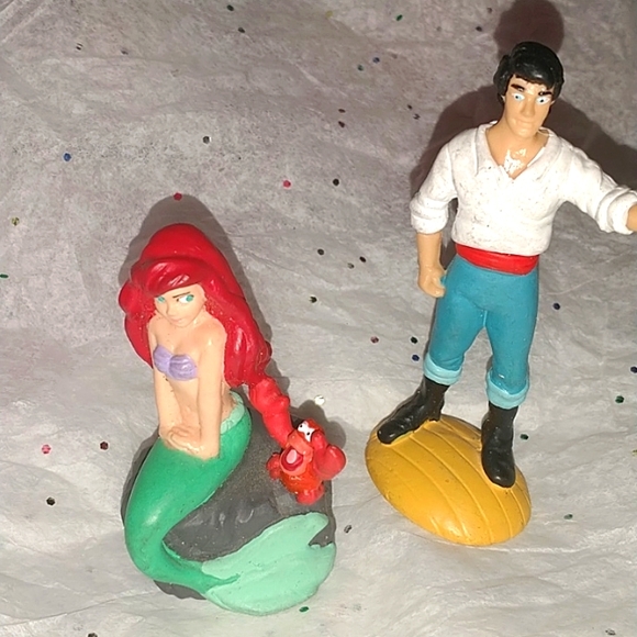 Walt Disney Co. Little Mermaid figures. - Picture 2 of 5